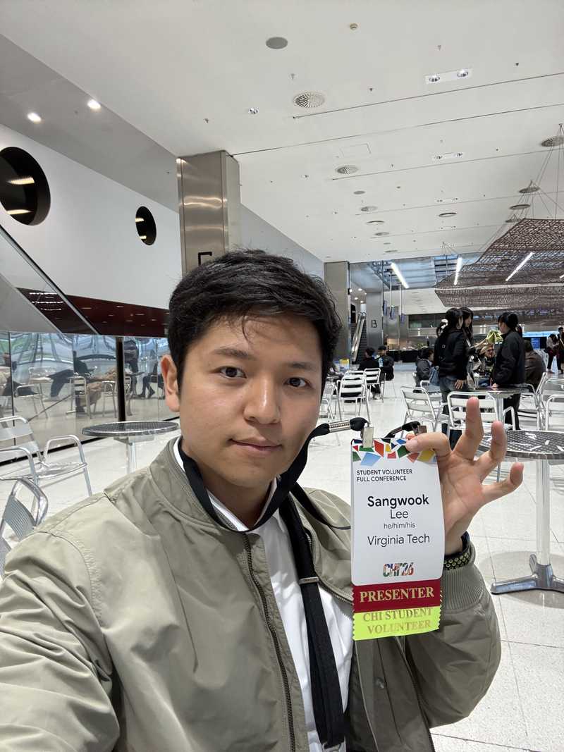 Presenting at CHI 2026 in Barcelona