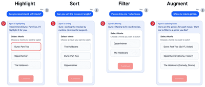 Thumbnail image of TUNING: Adaptive GUI Modification as Agent Tools in Task-Oriented Chatbots